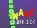 Permainan Ular 3D Blok talian