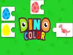 Permainan Warna Dino talian