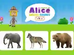 Permainan Dunia Bunyi Haiwan Alice talian