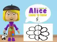 Permainan Dunia Alice: Belajar Melukis talian