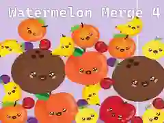 Permainan Penggabungan Tembikai 4 talian