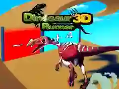 Permainan Pelari Dinosaur 3D talian