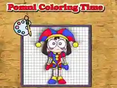 Permainan Masa Mewarna Pomni talian Permainan Masa Mewarna Pomni talian