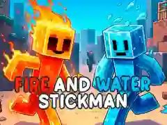 Permainan Stickman Api dan Air talian