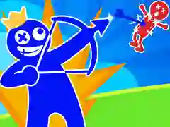 Permainan Teka-teki Perisik Stickman Merah dan Biru 2 talian