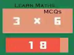 Permainan Belajar Matematik: Soalan Pilihan Ganda talian