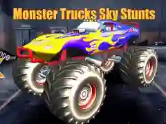 Permainan Trak Monster: Aksi Di Langit talian