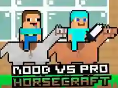 Permainan Noob vs Pro HorseCraft talian Permainan Noob vs Pro HorseCraft talian
