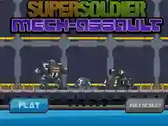 Permainan Serangan Mech Tentera Super talian
