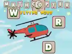 Permainan Mathcopter: Perkataan Terbang talian