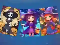Permainan Puzzle Halloween Menyeramkan talian