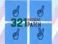 Permainan 321 Patch Berbeza talian
