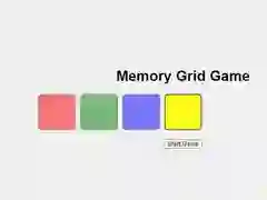 Permainan Grid Memori talian Permainan Grid Memori talian
