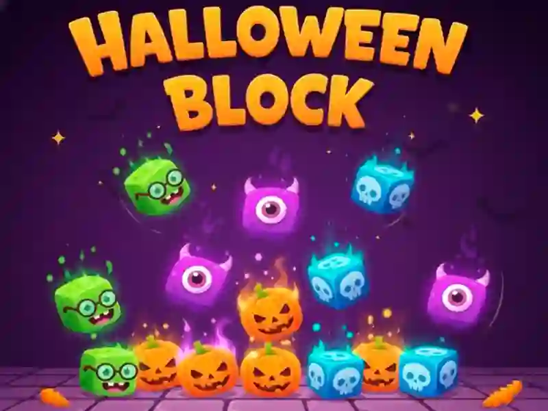 Permainan Blok Halloween talian