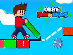 Permainan Obby Lukis untuk Melarikan Diri talian
