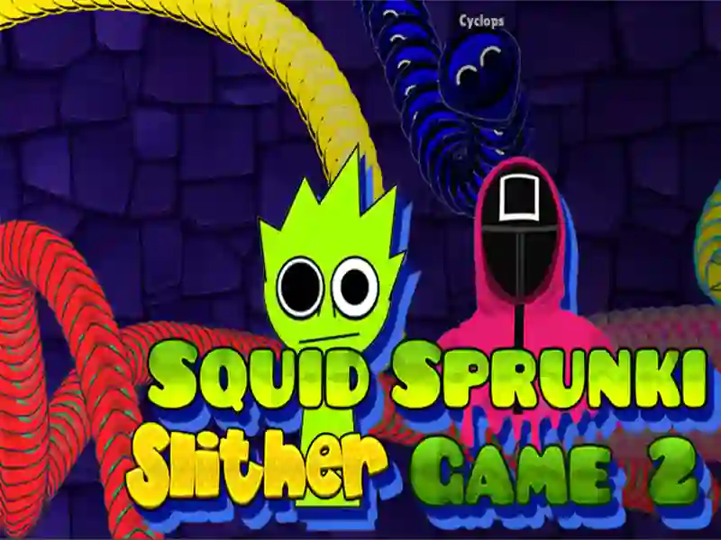 Permainan Squid Sprunki Slither Game 2 talian