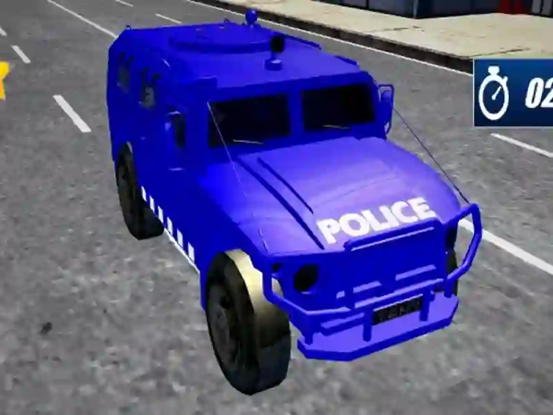 Permainan Simulator Kenderaan Memandu Polis talian