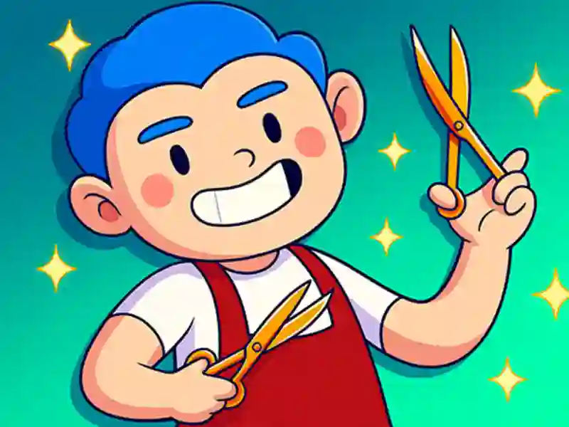 Permainan Kedai Barber Idle talian