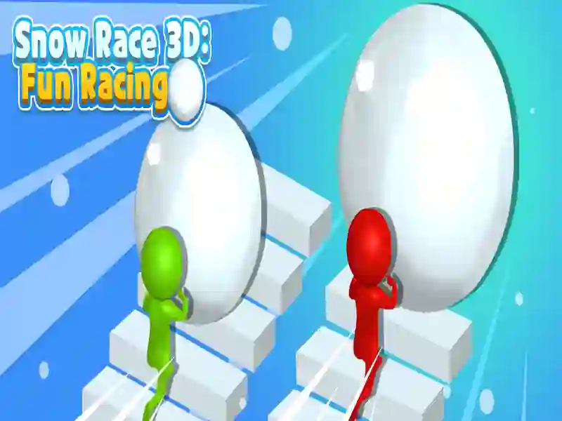 Permainan Perlumbaan 3D Snow Race talian