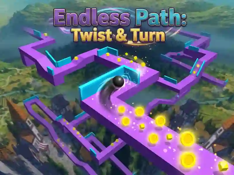 Permainan Endless Path: Twist & Turn talian