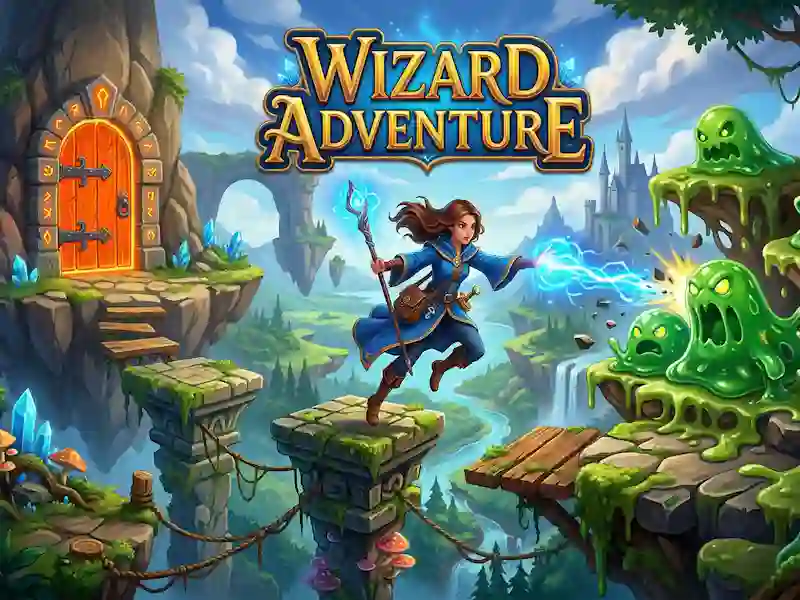 Permainan Wizzard Adventure talian
