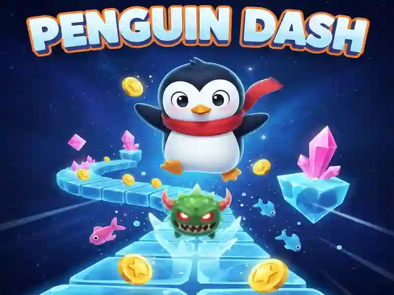 Permainan Penguin Dash talian