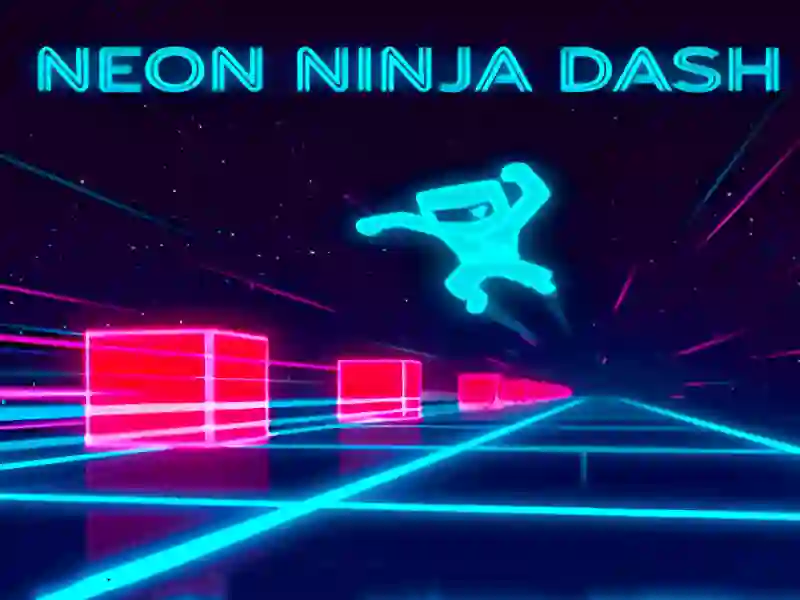 Permainan Dash Ninja Neon talian