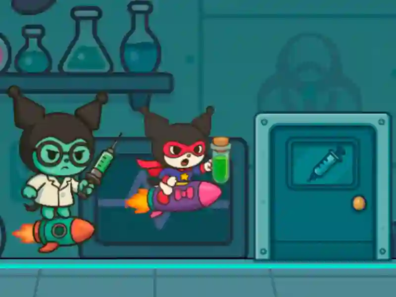 Permainan Kitty Kuro Lab Escape talian