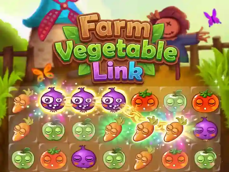 Permainan Farm Vegetable Link talian