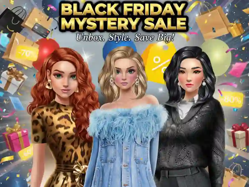 Permainan Jualan Misteri Black Friday talian