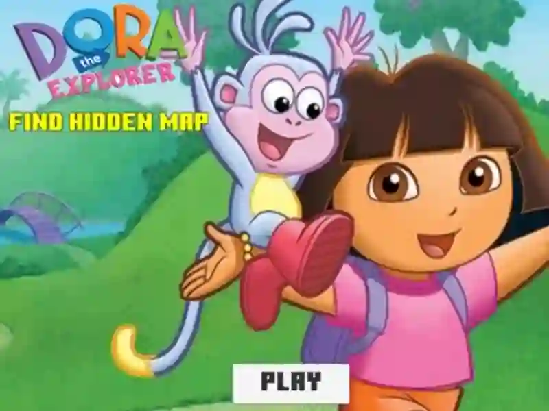 Permainan Dora the Explorer: Cari Peta Tersembunyi talian