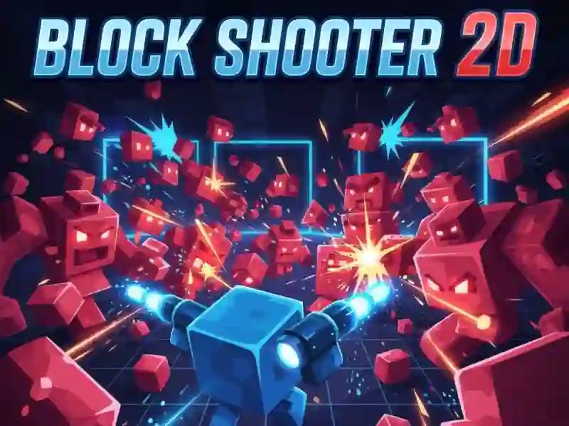 Permainan Block Shooter 2D talian