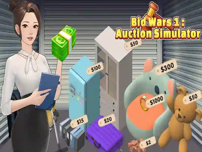 Permainan BID WARS 1 Simulator Lelong talian