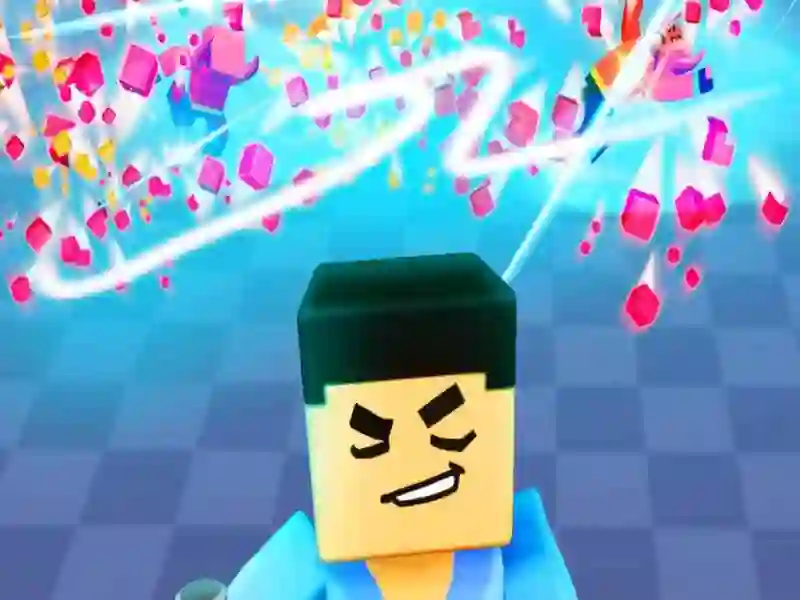 Permainan Gladiator Blok 3D: Lukisan Pedang talian