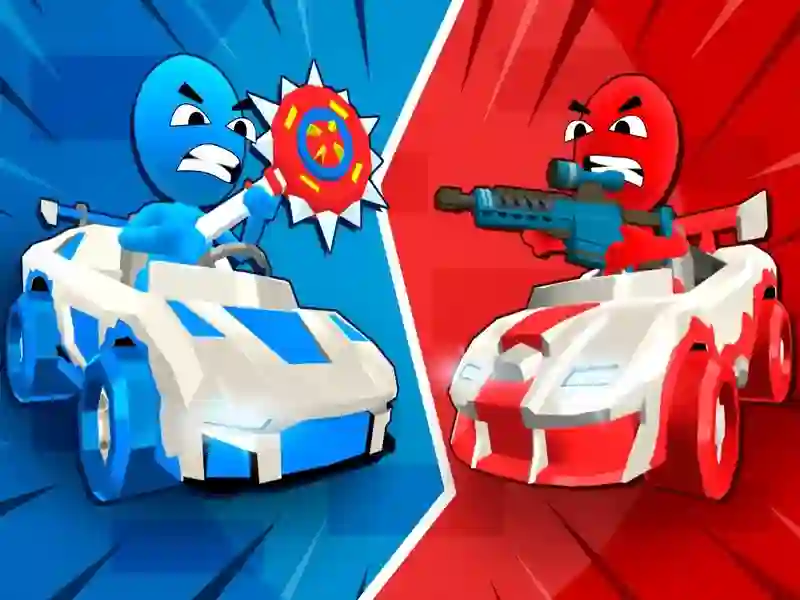 Permainan Stickman Battle 1-4 pemain talian