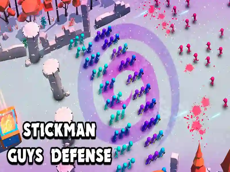 Permainan Stickman Guys Defense talian