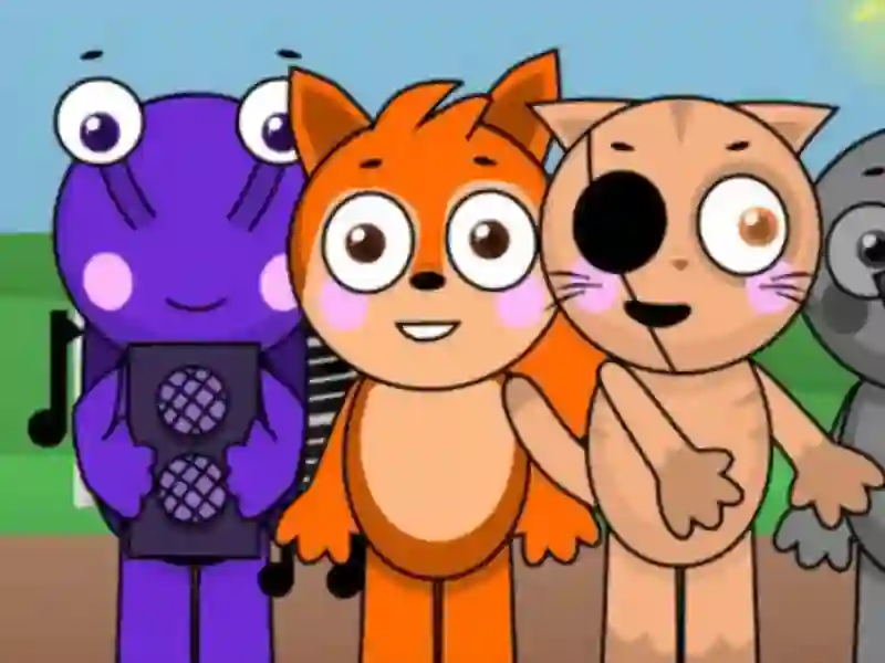 Permainan Sprunki Abgerny 2: Deluxe talian