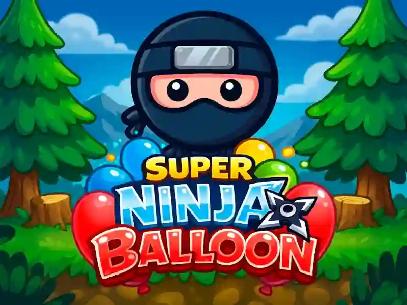 Permainan Super Ninja Balloon talian