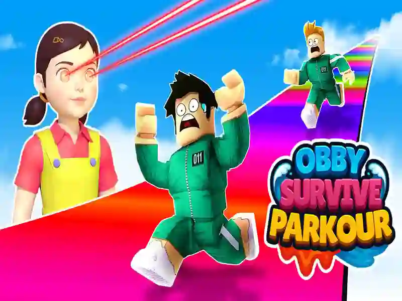 Permainan Obby Survive Parkour talian
