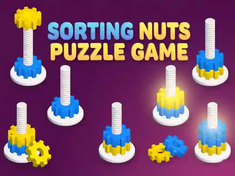 Permainan Sorting Nuts Puzzle Game talian