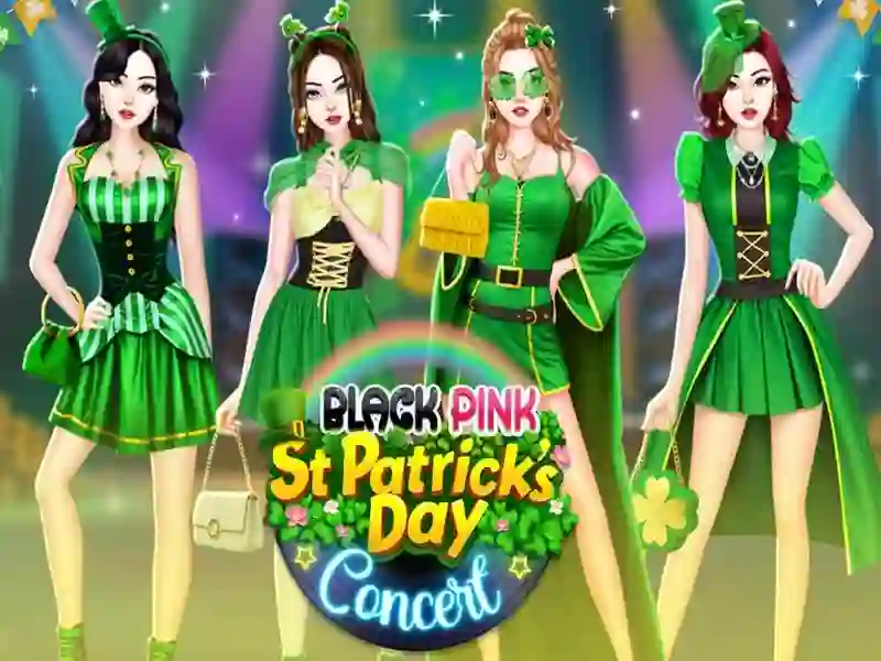 Permainan Black Pink St. Konsert Hari Patricks talian
