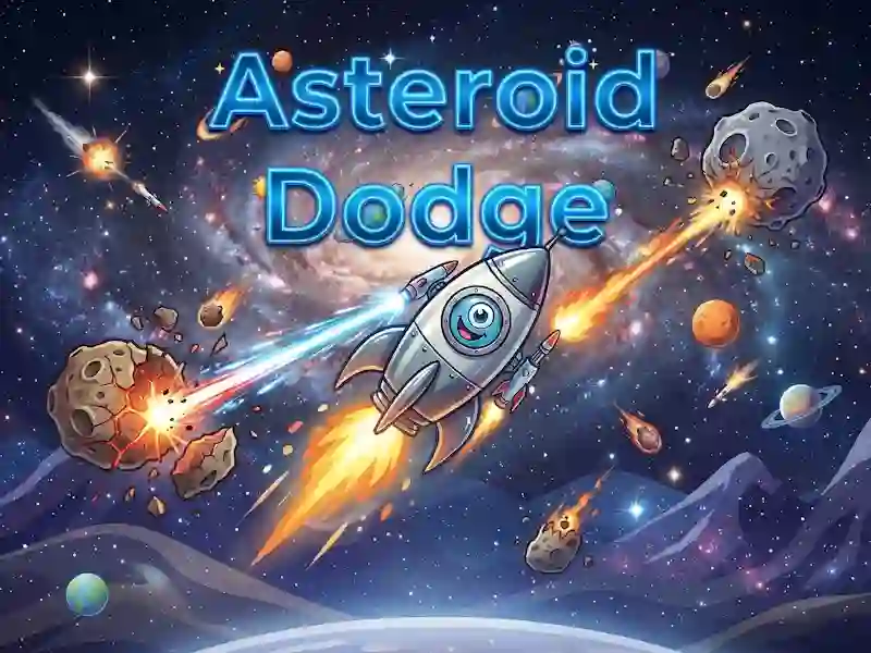 Permainan Asteroid Dodge talian