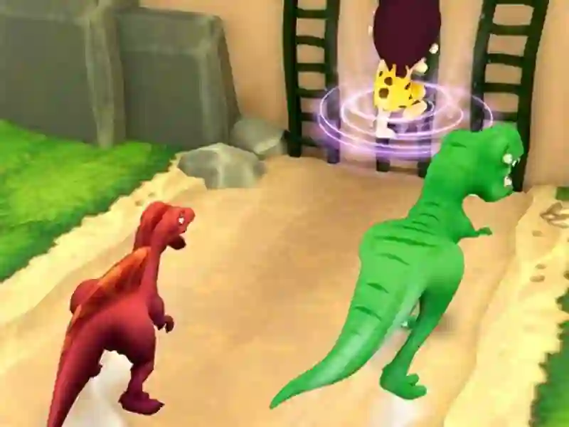 Permainan Dinosaur beralih larian talian