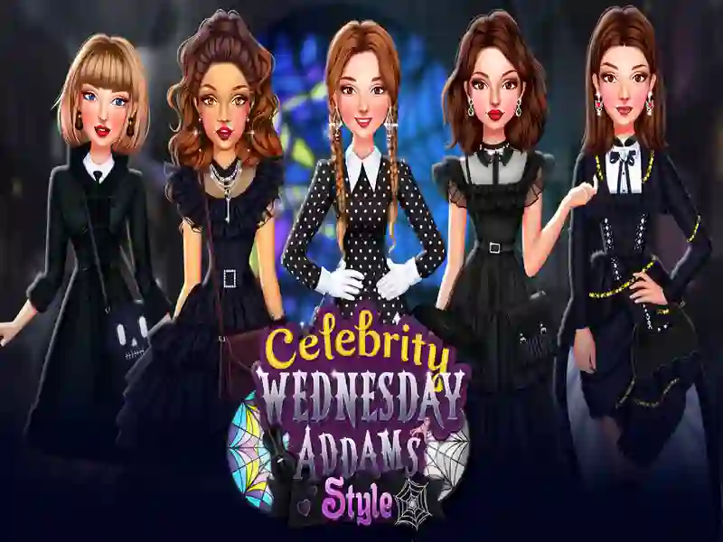 Permainan Gaya Addams Rabu Selebriti talian