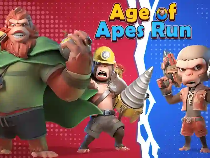 Permainan Umur APE berlari talian