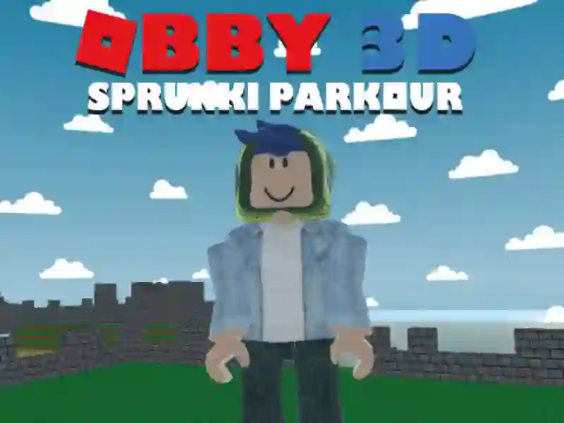 Permainan Obby 3d sprunki parkour talian