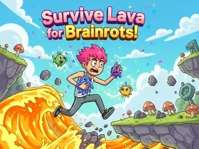 Permainan Bertahan Lava untuk Brainrots! talian