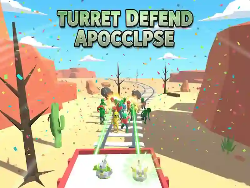 Permainan Turret Defend Apocalypse talian