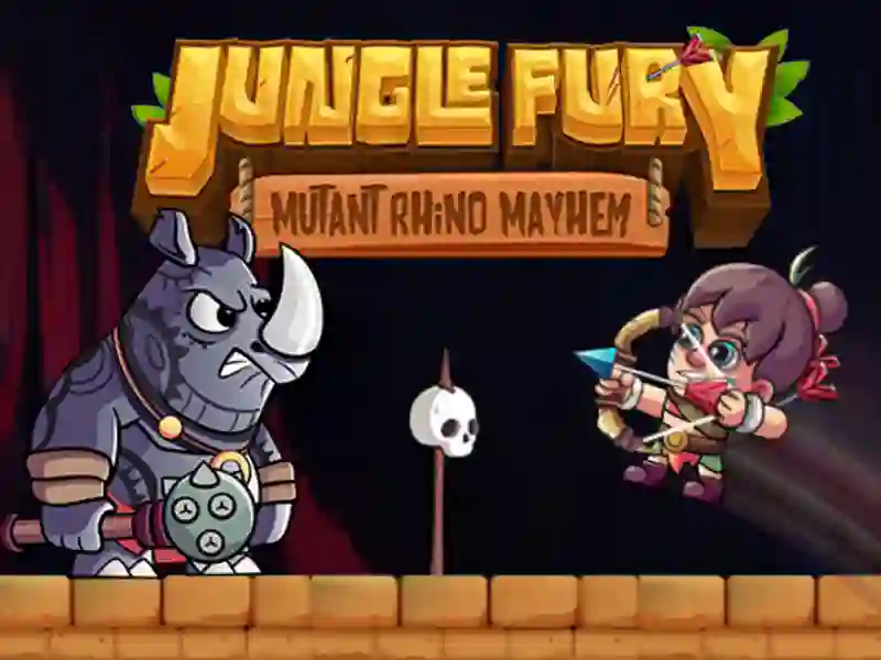 Permainan Jungle Fury Mutant Rhino Mayhem talian Permainan Jungle Fury Mutant Rhino Mayhem talian