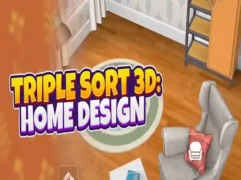 Permainan Reka Bentuk Rumah Triple Sort 3D talian